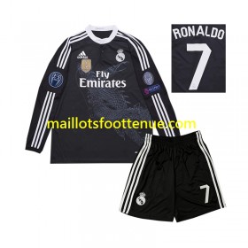 Maillot/Tenue Real Madrid Cristiano Ronaldo 7 2014 Retro Enfant Troisieme Manche Longue
